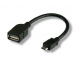 Переходник-адаптер OTG mini B - USB A (m-f, кабель 0.2 м), USB-Host)