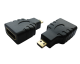 Переходник microHDMI -> HDMI прямой