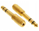 Переходник джек 6.3mm (Штырь)<->3.5mm (Гнездо)