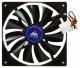Вентилятор для корпуса 140x140x25 Glacialtech IceWind 14025 (скольж, 3pin + 4-pin molex)