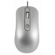Мышь Oklick 155M серебристый (USB, 1000dpi, провод 1,3м)