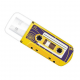 Накопитель Flash drive USB 32 Gb Verbatim 2.0 Mini Cassette Edition желтый (49393)