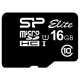 Карта SecureDigital Micro Card (SDHC Micro) 16 Gb Class 10 (с адаптером SD) Silicon Power (SP016GBSTHBU1V10)