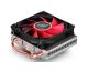Кулер для Socket 1151/AMD Deepcool HTPC-200 (PWM 4pin, Al-Cu, 100W, тепловые трубки, крестовины для Intel и AMD, низкий профиль)