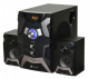 Акустика 2.1 Oklick OK-441 черный (30+2x10W RMS, пульт ДУ, bluetooth, встроенный MP3-плеер+радио FM)