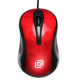 Мышь Оклик 385M красный (USB, 1000dpi, провод 1,2м)