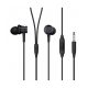 Наушники с микрофоном Xiaomi Mi Earphones Basic черный (внутриканальные, с 4-х конт Jack для телефонов и ноутбуков)