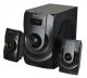 Акустика 2.1 Oklick OK-430 черный (18+2x2.5W RMS, пульт ДУ, bluetooth, встроенный MP3-плеер+радио FM)