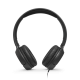 Наушники с микрофоном JBL T500 BLK черный (1.2м, полноразмерные, с 4-х конт Jack для телефонов и ноутбуков)