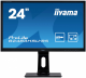 Ìîíèòîð 24" Iiyama B2483HSU-B5 1ms (FHD 1920x1080, TN, VGA, HDMI, DP, 170°/160°, HAS Pivot, àóäèî, USB, êàáåëü HDMI) ÷åðíûé