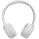 Наушники с микрофоном Bluetooth JBL T500BT WHT белый (беспроводные, накладные оголовье)