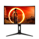 Монитор 27" AOC C27G1 Gaming 1ms MPRT (FHD 1920x1080, MVA, 144Hz, VGA, HDMI, DP, 178/178°, FreeSync, изогнутый) черный