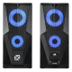 Акустика 2.0 Oklick OK-127 (2x3W RMS, подсветка, USB питание)