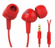 Наушники с микрофоном JBL C100SI RED красный (внутриканальные, с 4-х конт Jack для телефонов и ноутбуков)