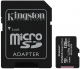 Карта MicroSDXC 128 Gb Kingston SDCS2/128GB (Class 10, до 100Мб/с, с адаптером SD)