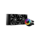 Кулер жидкостный Deepcool CASTLE 240 V2 (Socket 1200/115x/775/2011/AM3, PWM 4pin, 2x120 вент, LED, 250W)