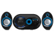 Акустика 2.1 Оклик OK-433 черный (7+2x7W RMS, USB питание, bluetooth, встроенный MP3-плеер+радио FM)