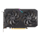 Видеокарта Radeon RX 6500XT 4 Гб 64bit GDDR6 Asus DUAL-RX6500XT-O4G (1xHDMI, 1xDP) Ret