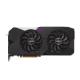 Видеокарта Radeon RX 6700XT 12 Гб 192bit GDDR6 Asus DUAL-RX6700XT-12G (1xHDMI, 3xDP) Ret