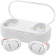 Наушники с микрофоном Bluetooth BBK BT04 белый (беспроводные, вкладыши, кейс-зарядка)