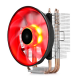 Кулер Deepcool GAMMAXX 300R (Socket 1200/115x/AM3/AM4, PWM 4pin, 3 тепловые трубки, FAN120 900-1600rpm, гидроподшипник, 130W, LED Red)