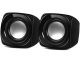 Акустика 2.0 Sven 120 черный (2x2.5W RMS, USB питание)