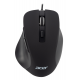 Мышь Acer OMW120 черный (800-2000dpi, 6 кн, USB, провод 1.5м)