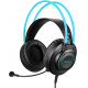 Наушники с микрофоном A4Tech Fstyler FH200U синий (2,0 м, полноразмерные, USB)