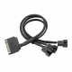 Разветвитель питания для вентиляторов SATA->3x4pin