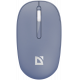 Беспроводная мышь Defender MM-396 Smart blue (1600dpi, USB или bluetooth, аккум) (52397)
