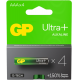 Батарея AAA GP 24AUPA21-2CRSB4 Ultra Plus (цена за 4шт) (Alkaline)