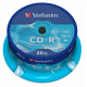 Диск CD-R 700Mb, 25 шт. CakeBox Verbatim