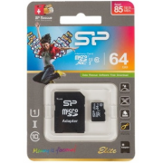  MicroSDXC  64 Gb Silicon Power SP064GBSTXBU1V10 (Class 10,   SD)