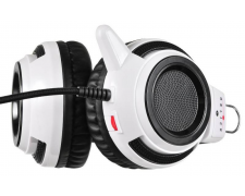 Наушники с микрофоном  Oklick HS-G300 Armageddon White Edition (2,3м)