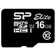  MicroSDHC  16 Gb Silicon Power SP016GBSTHBU1V10 (Class 10,   SD)