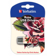  Flash   16  Verbatim Tattoo Rose 49885 (USB2.0) /