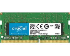     DDR4  8 Gb Crucial CT8G4SFS824A (SODIMM, PC4-19200, 2400MHz, 1.2v)