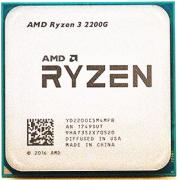  AMD Socket AM4 Ryzen 3 2200G 4x3.5 GHz (4 ,  3.7 GHz Turbo, Radeon Vega 8) OEM