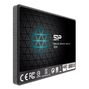  SSD 2.5"  480 Gb Silicon Power Slim S55 SP480GBSS3S55S25 (w530Mb/s, TLC, SATA3)