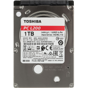   2.5"  1 Tb Toshiba L200 HDWL110UZSVA (128Mb, 7mm, 5400 rpm, Serial ATA3)  