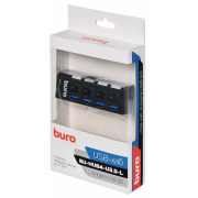  USB -   4   Buro BU-HUB4-U3.0-L (USB3.0,  )