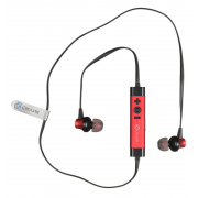 Наушники с микрофоном Bluetooth Oklick BT-S-155 красный (беспроводные, внутриканальные)