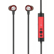Наушники с микрофоном Bluetooth Oklick BT-S-155 красный (беспроводные, внутриканальные)