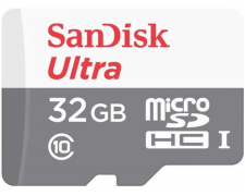  MicroSDHC  32 Gb Sandisk Ultra 80 SDSQUNS-032G-GN3MN (Class 10,   SD)
