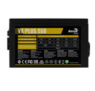    550W Aerocool VX-550 Plus (FAN120) (24+4+4pin,3xIDE,1xFDD,3xSATA, 1x8(6)pin(Video)) Ret
