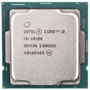  Intel Socket 1200 Core i3-10100 4x3.6 GHz (8 ,  4.3 GHz Turbo,  6Mb,  Intel UHD 630) OEM
