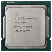 Intel Socket 1200 Core i7-10700K 8x3.8 GHz (16 ,  5.1 GHz Turbo,  16Mb,  Intel UHD 630) OEM