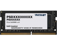     DDR4  4 Gb Patriot PSD44G266641S (SODIMM, PC4-21300, 2666MHz, 1.2v)