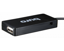  USB -   4   Buro BU-HUB4-U2.0-Slim (USB2.0)