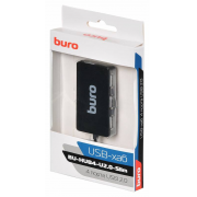  USB -   4   Buro BU-HUB4-U2.0-Slim (USB2.0)